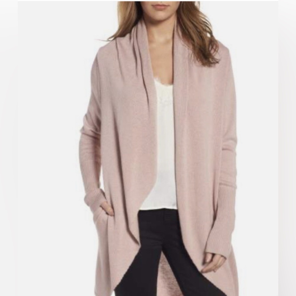 Nordstrom Leith Blush Pink Women's Cardigan NWT